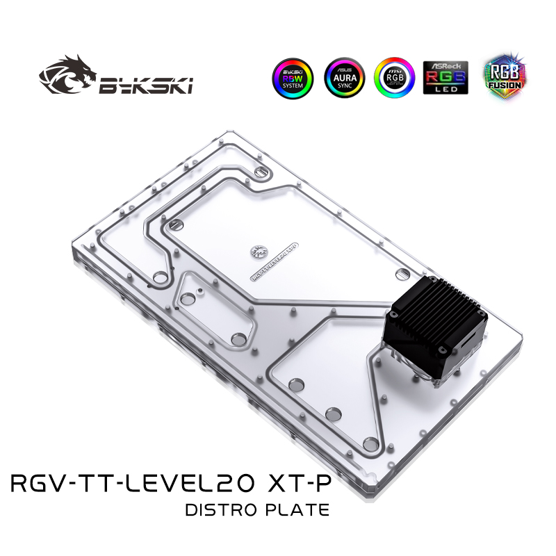 Bykski RGV-TT-LEVEL20XT-P Acry - огляд і ціна Distro Plate Ddc Pump Combo