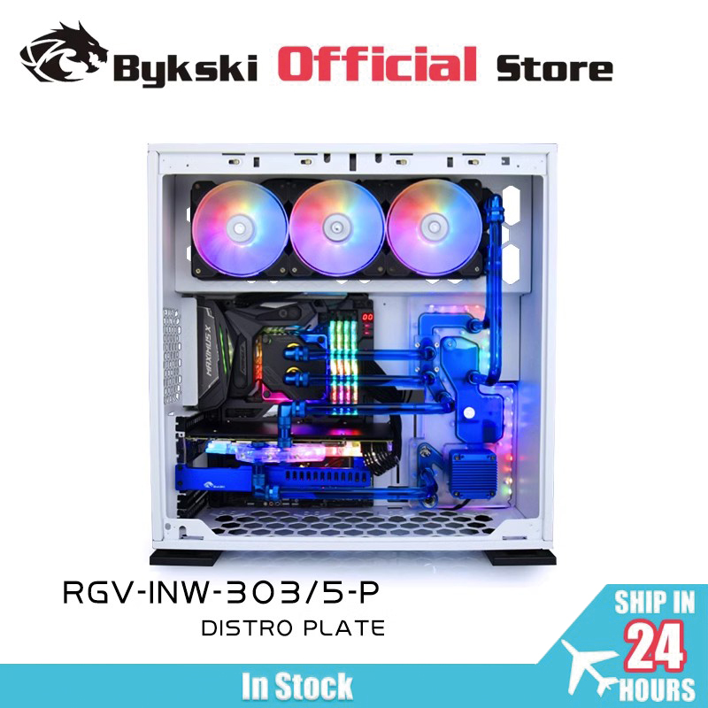 BYKSKI Acrylic Board Water Cha - огляд і ціна Distro Plate Ddc Pump Combo