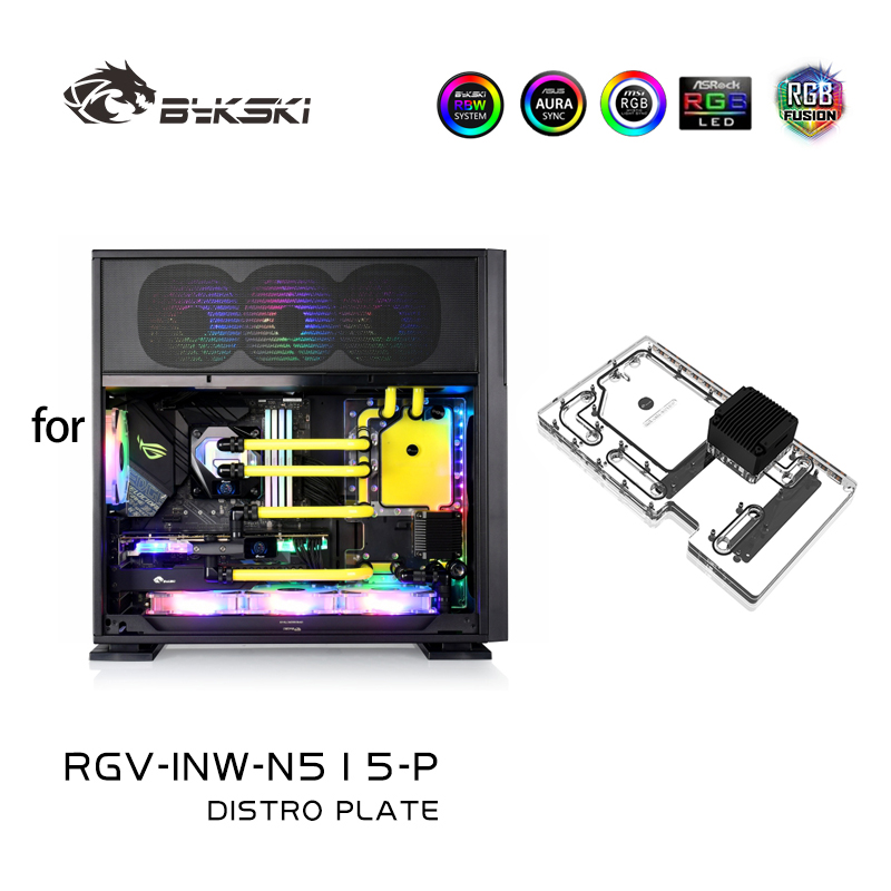Bykski Acrylic Distro Plate Us - огляд і ціна Distro Plate Ddc Pump Combo