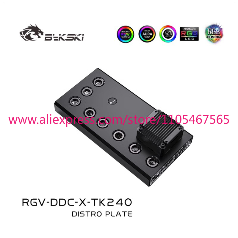 1PCS Acrylic Distro Plate / Bo - огляд і ціна Distro Plate Ddc Pump Combo