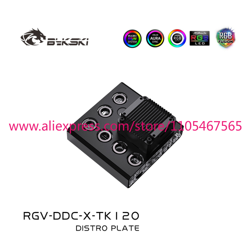1PCS Acrylic Distro Plate / Bo - огляд і ціна Distro Plate Ddc Pump Combo