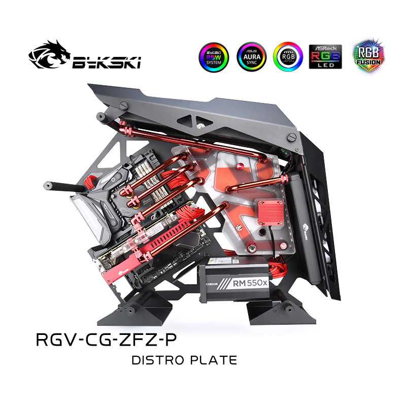 BYKSKI Acrylic Board Water Cha - огляд і ціна Distro Plate Ddc Pump Combo