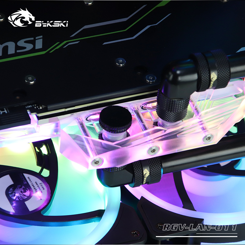 BYKSKI Distro Plate Acrylic Bo - огляд і ціна Distro Plate Ddc Pump Combo