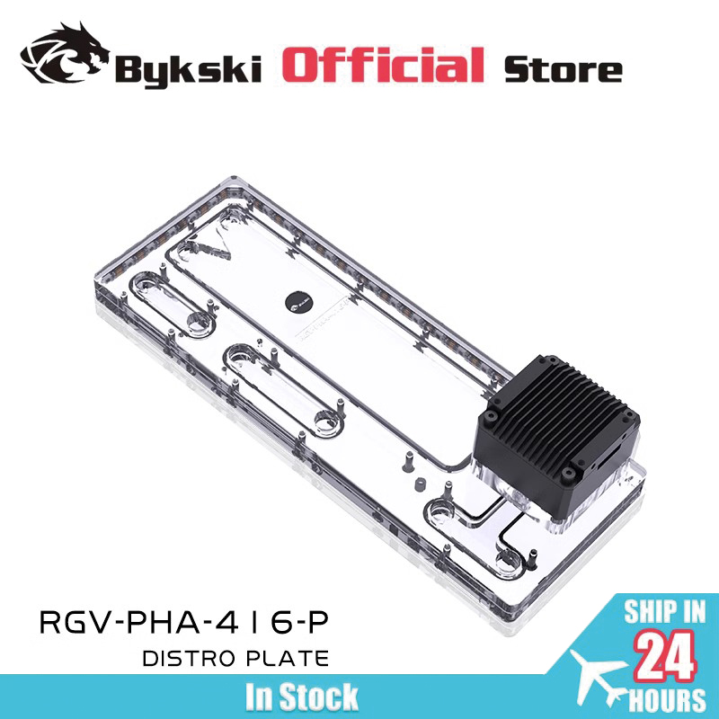 BYKSKI RGV-PHA-416-P Acrylic T - огляд і ціна Distro Plate Ddc Pump Combo