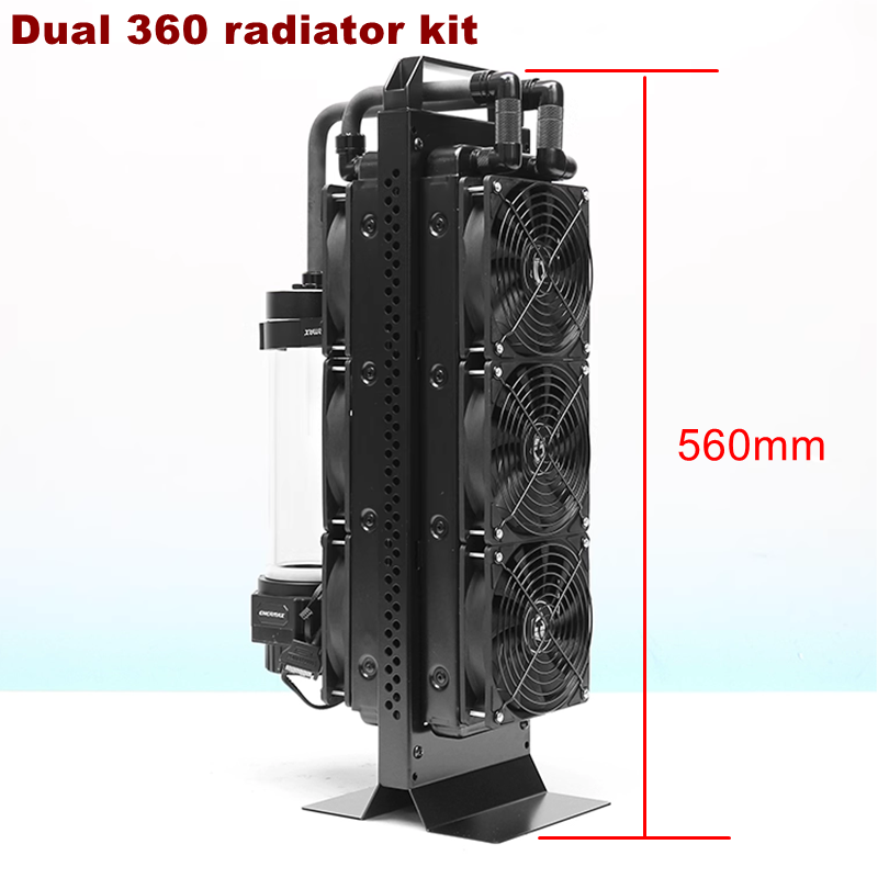 Dual radiator external water c - огляд і ціна External Radiator Water Cooling Kit