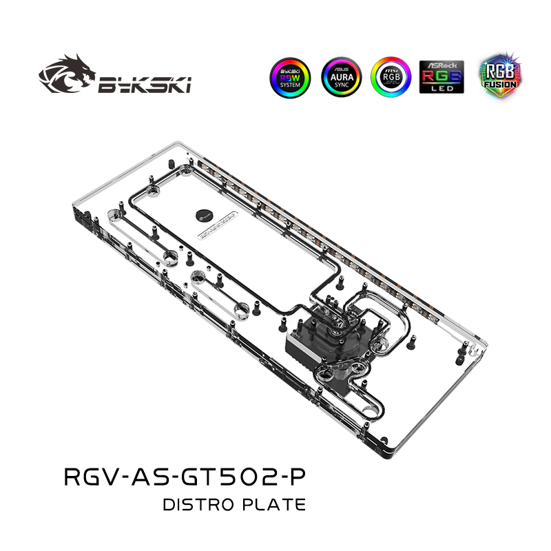 Bykski Acrylic Distro Plate /B - огляд і ціна Distro Plate Ddc Pump Combo