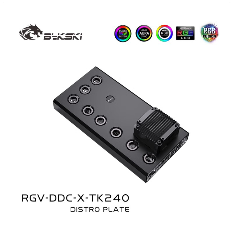 Bykski Acrylic Distro Plate /  - огляд і ціна Distro Plate Ddc Pump Combo