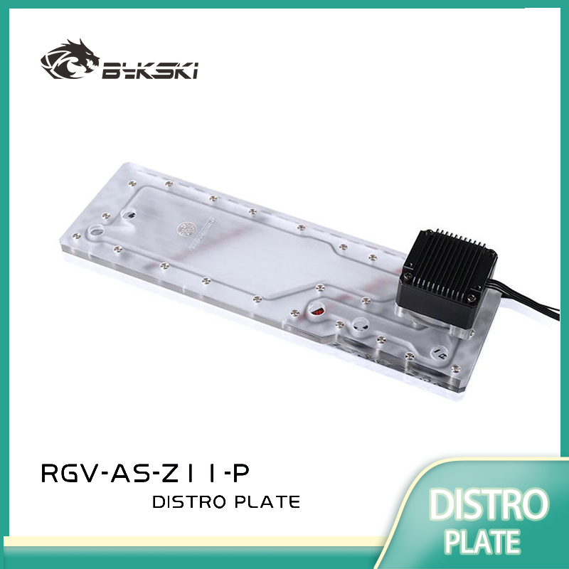BYKSKI RGV-AS-Z11-P Acrylic Ta - огляд і ціна Distro Plate Ddc Pump Combo
