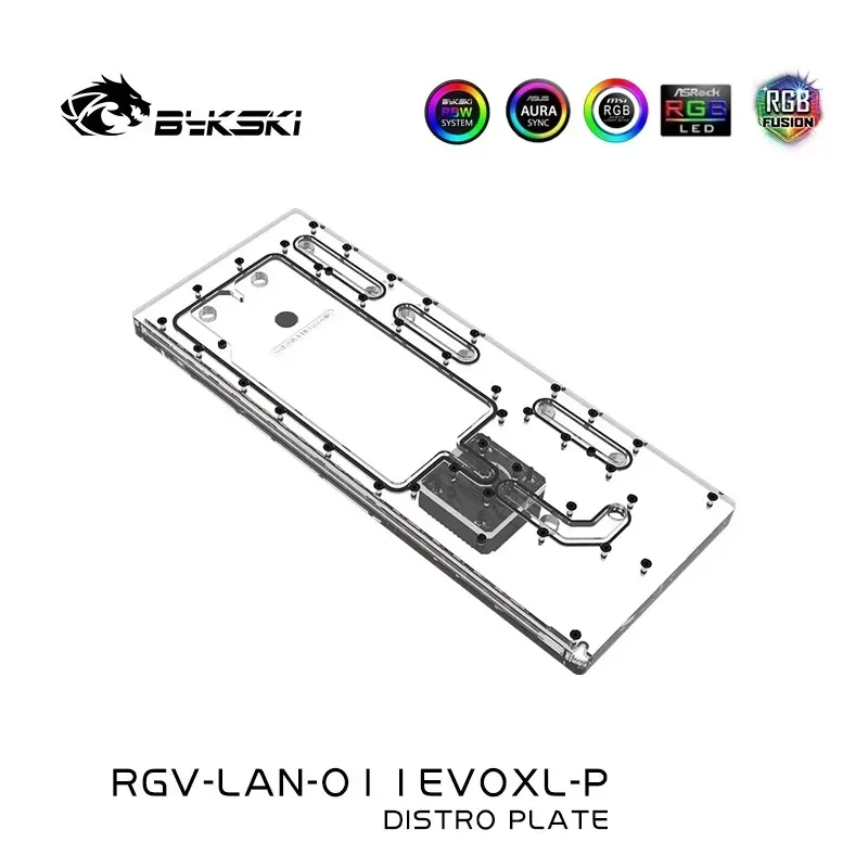 Bykski Acrylic Distro Plate /B - огляд і ціна Distro Plate Ddc Pump Combo