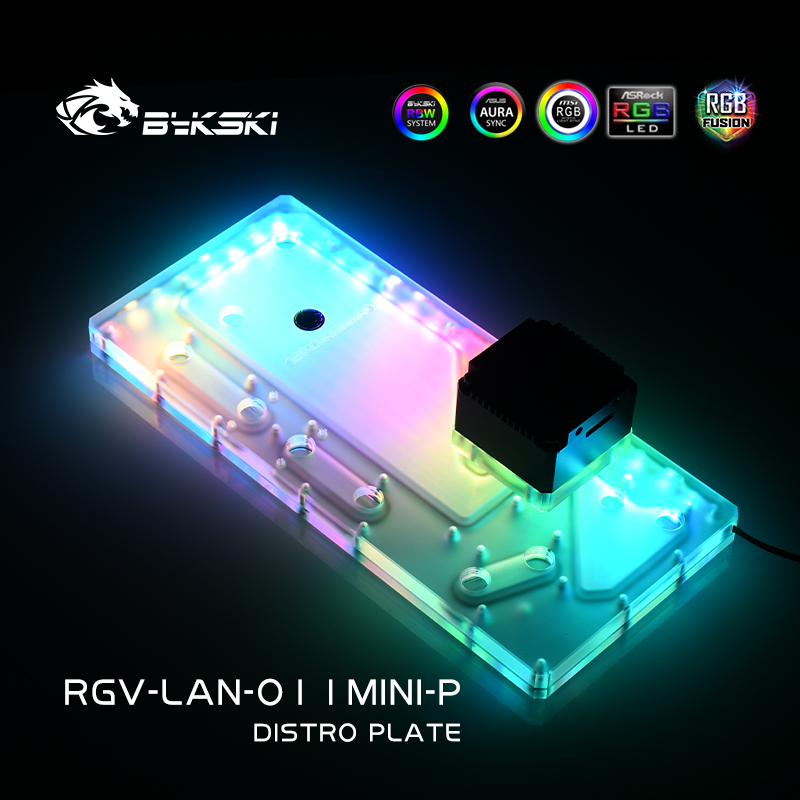 BYKSKI Water Cooling System Wa - огляд і ціна Distro Plate Ddc Pump Combo