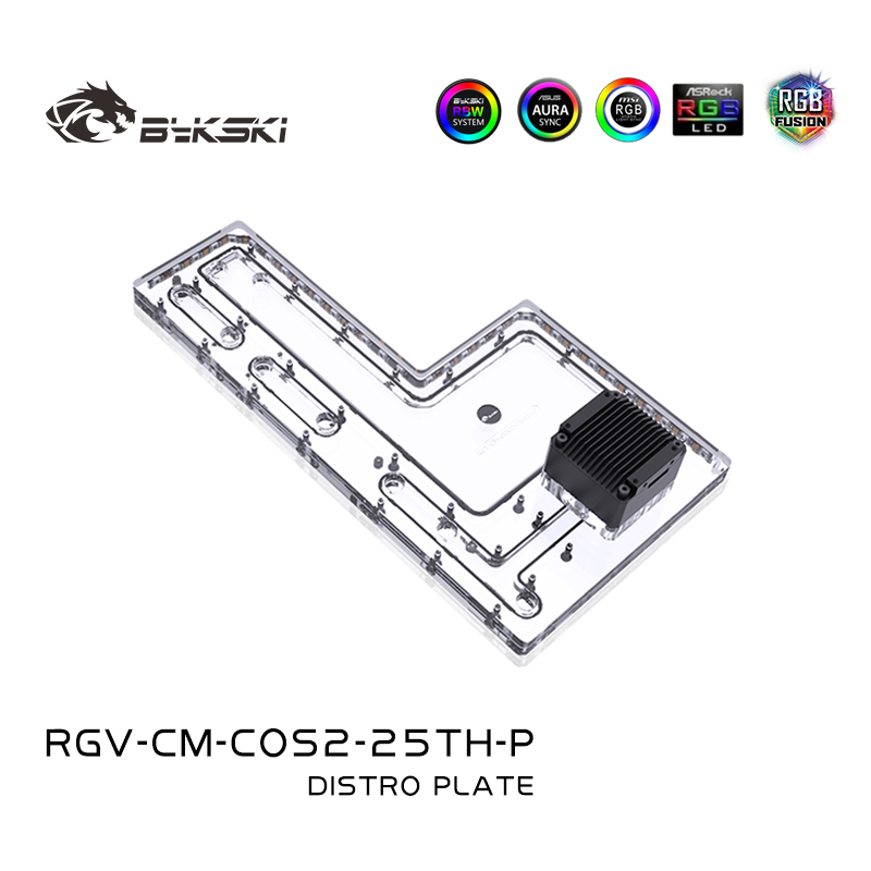 BYKSKI RGV-CM-COS2-25TH-P Acry - огляд і ціна Distro Plate Ddc Pump Combo