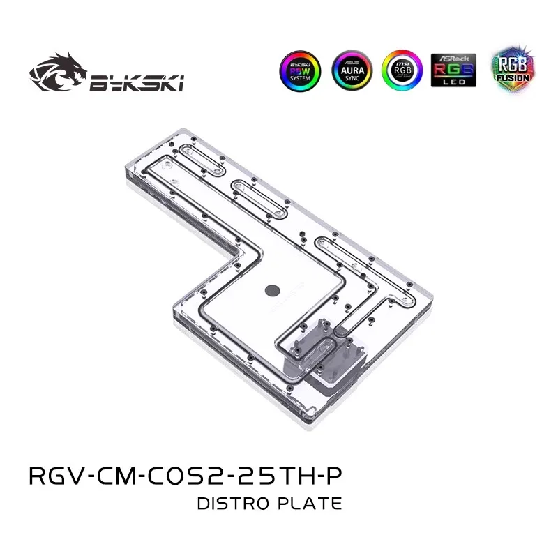 BYKSKI RGV-CM-COS2-25TH-P Acry - огляд і ціна Distro Plate Ddc Pump Combo