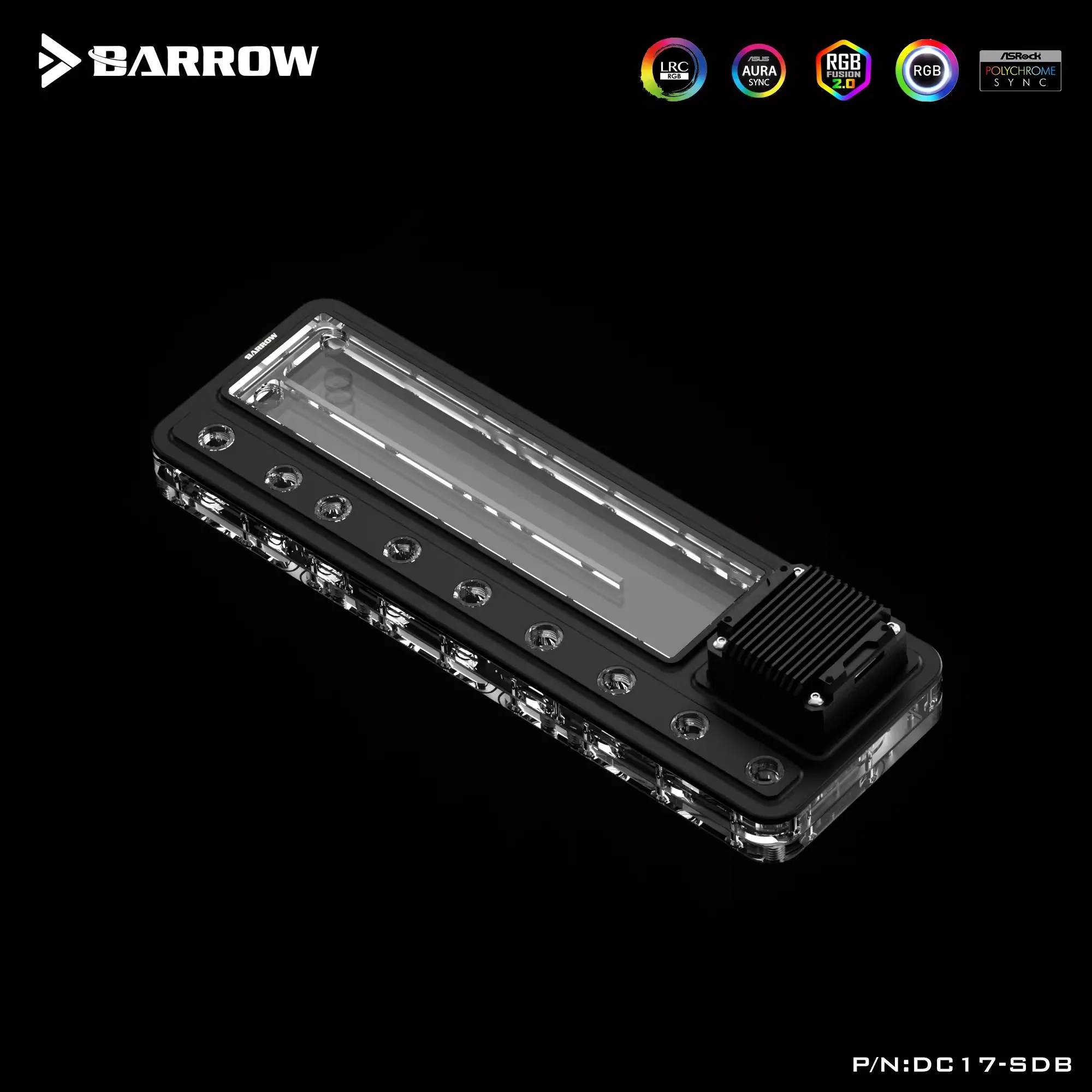 Barrow AIO Pump Reservoir Inte - огляд і ціна Integrated Pump Reservoir Distro Plate