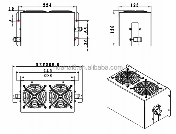 Industrial Thermoelectric Heat - огляд і ціна Chiller Water Cooling System Pc