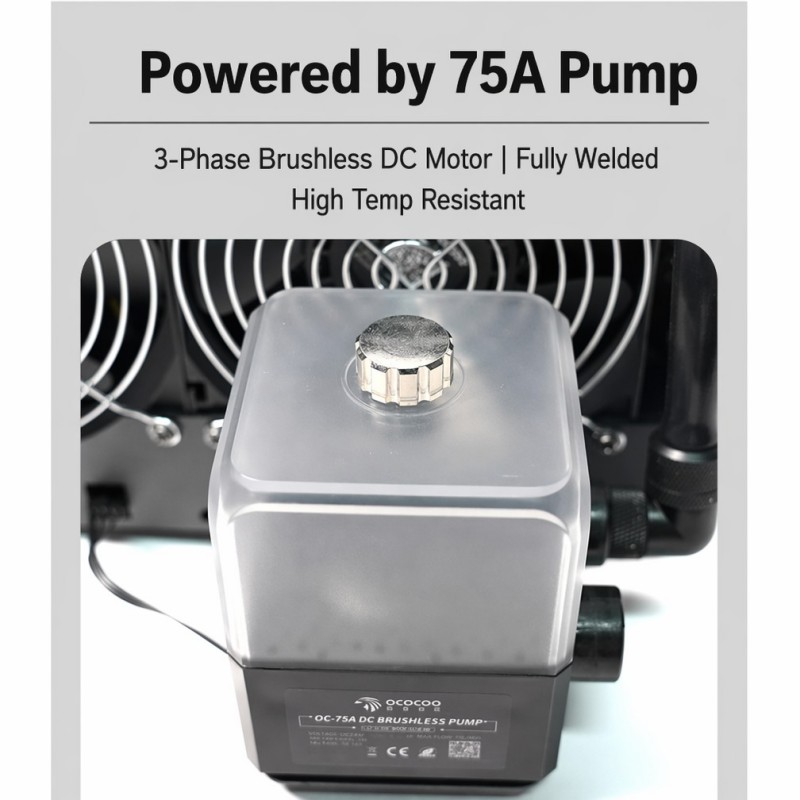 OCOCOO External  Water Cooling - огляд і ціна External Radiator Water Cooling Kit