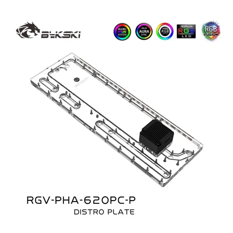 Bykski Acrylic Distro Plate /B - огляд і ціна Distro Plate Ddc Pump Combo