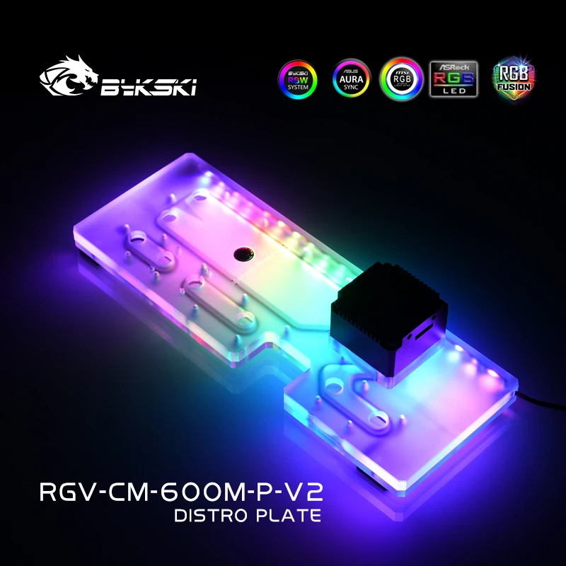Bykski Acrylic Distro Plate /  - огляд і ціна Distro Plate Ddc Pump Combo