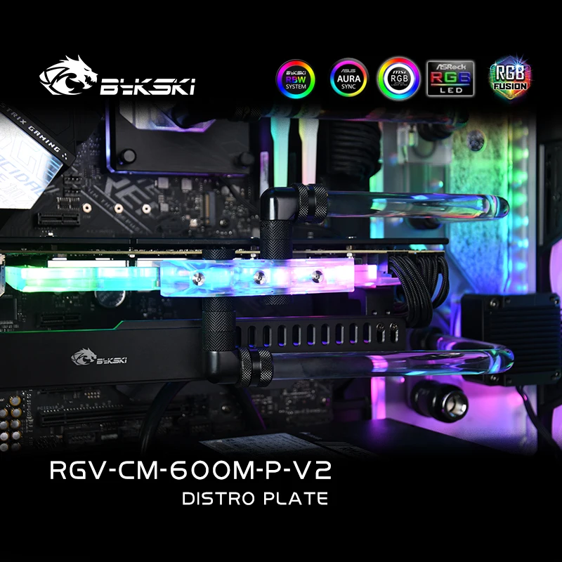 Bykski Acrylic Distro Plate /  - огляд і ціна Distro Plate Ddc Pump Combo