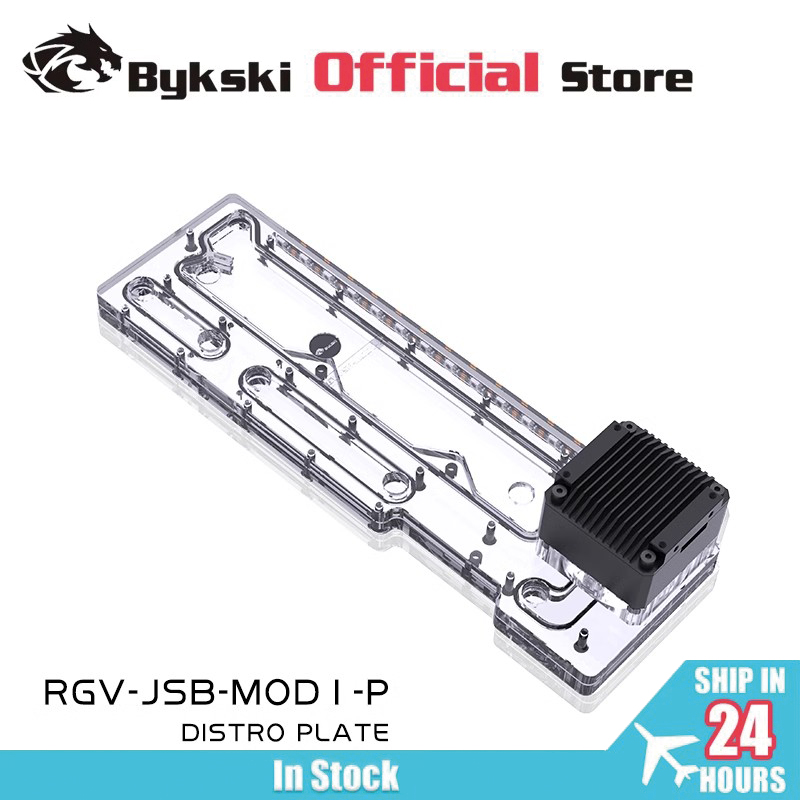 BYKSKI Acrylic Board Water Cha - огляд і ціна Distro Plate Ddc Pump Combo